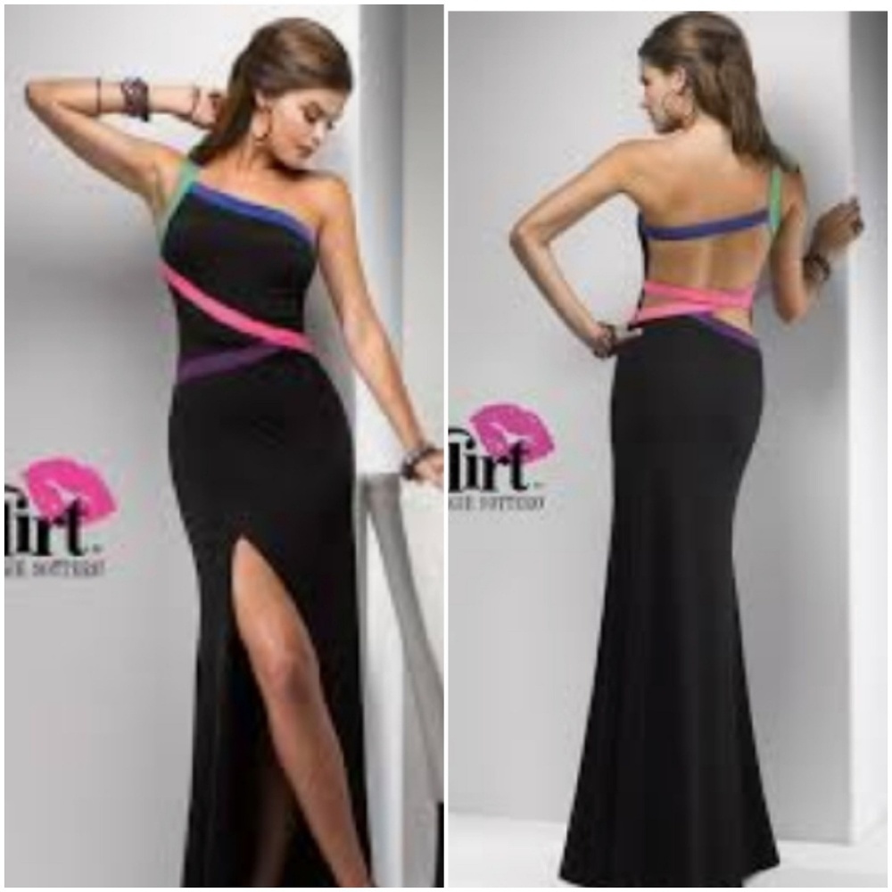 Flirt by Maggie Soterro Formal Floor Length Gown